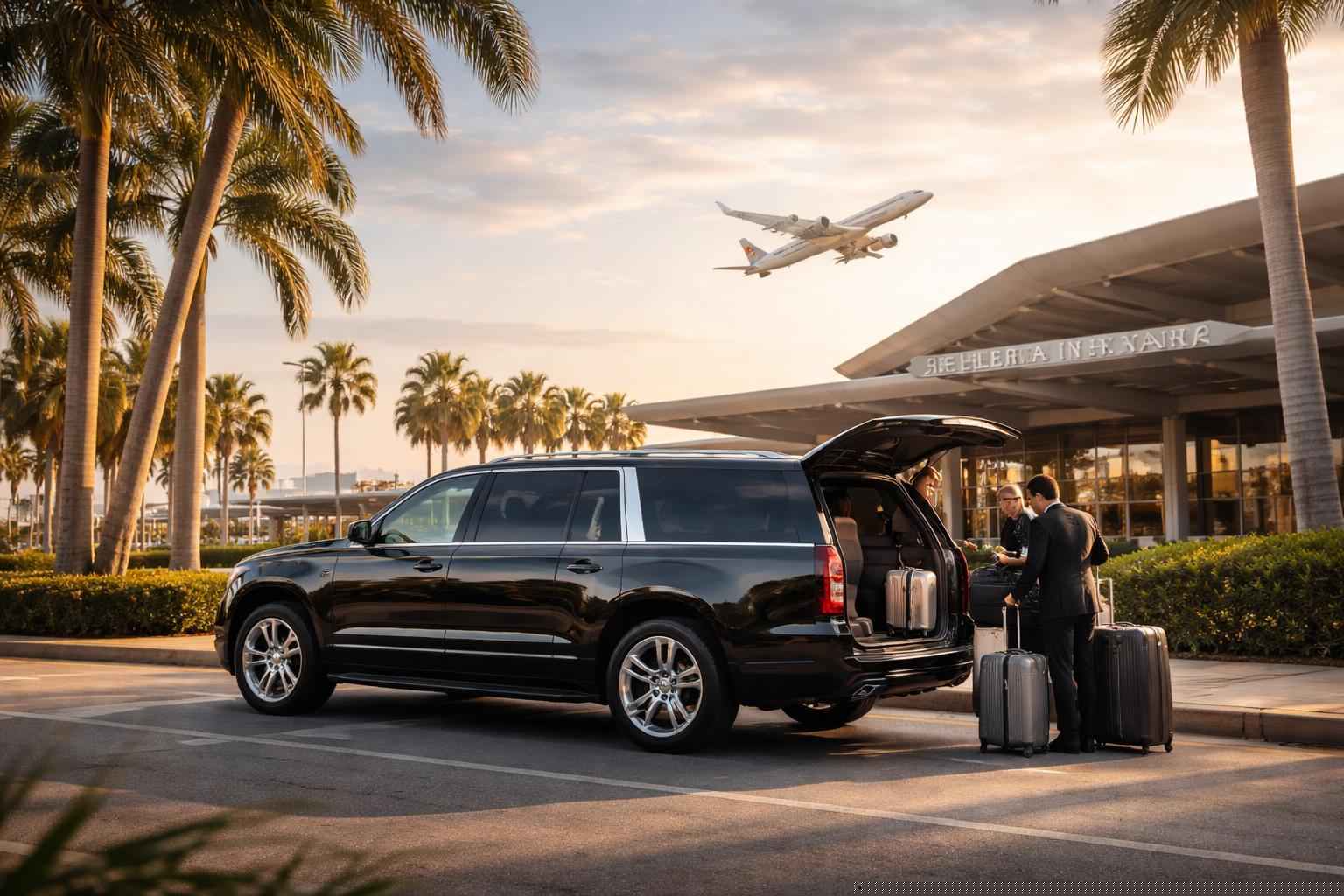 Do you offer transfers between St. Petersburg Florida and the main airports?