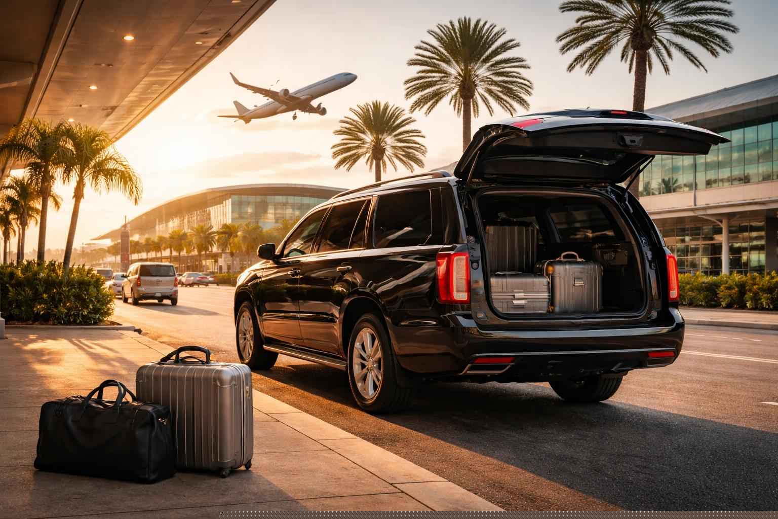 Do you offer transfers between St. Petersburg Florida and the main airports?