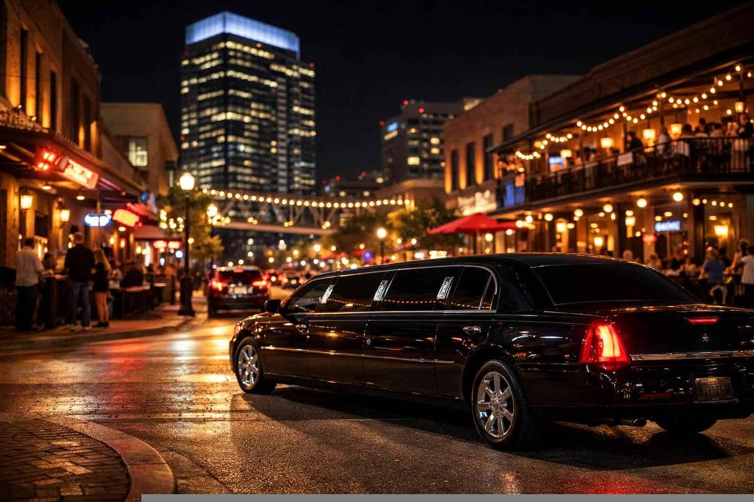 Do You Service Nightlife Areas And Downtown Districts In Frisco Texas For Hourly Charters