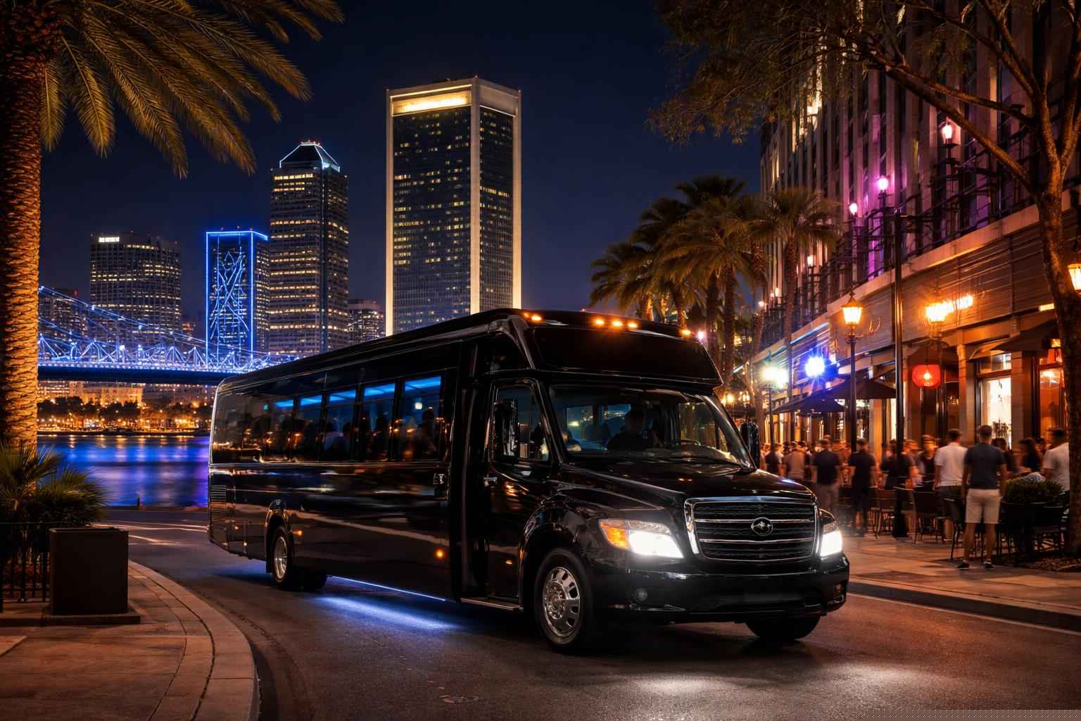 Do You Service Nightlife Areas And Downtown Districts In Jacksonville Florida For Hourly Charters