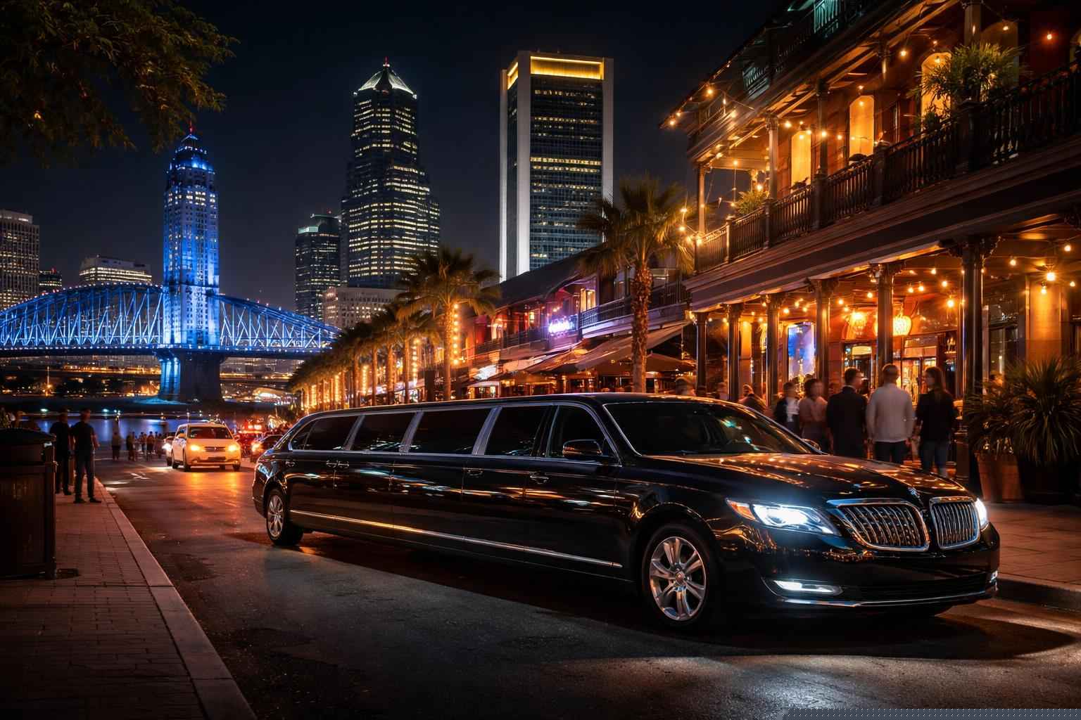Do you service nightlife areas and downtown districts in Jacksonville Florida for hourly charters?