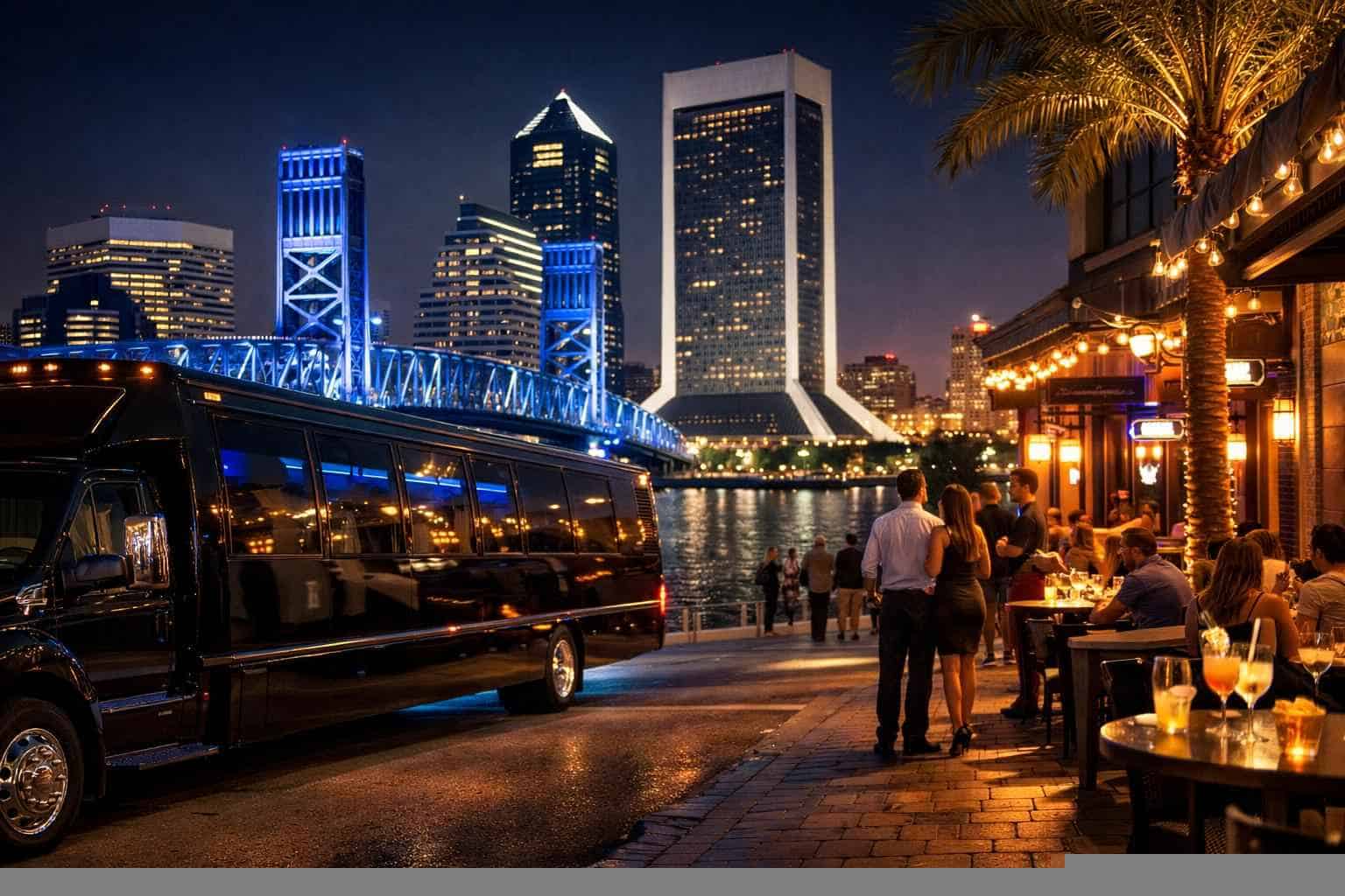 Do You Service Nightlife Areas And Downtown Districts In Jacksonville Florida For Hourly Charters