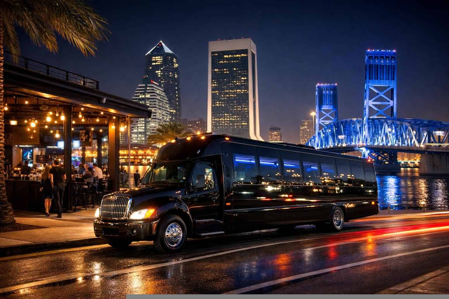 Do You Service Nightlife Areas And Downtown Districts In Jacksonville Florida For Hourly Charters