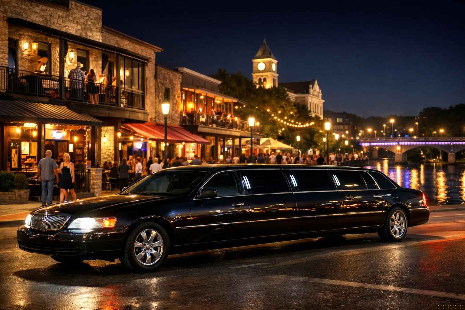 Do You Service Nightlife Areas And Downtown Districts In Kerrville Texas For Hourly Charters?