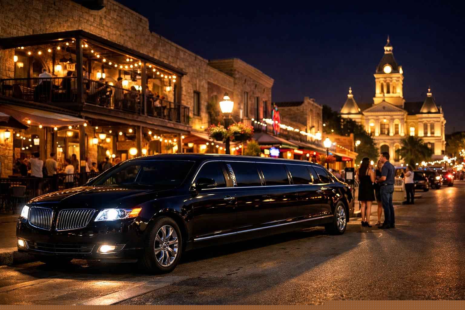 Do You Service Nightlife Areas And Downtown Districts In Kerrville Texas For Hourly Charters