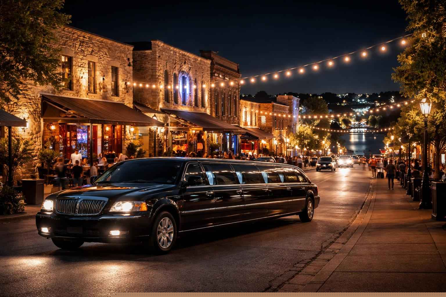 Do You Service Nightlife Areas And Downtown Districts In Marble Falls Texas For Hourly Charters