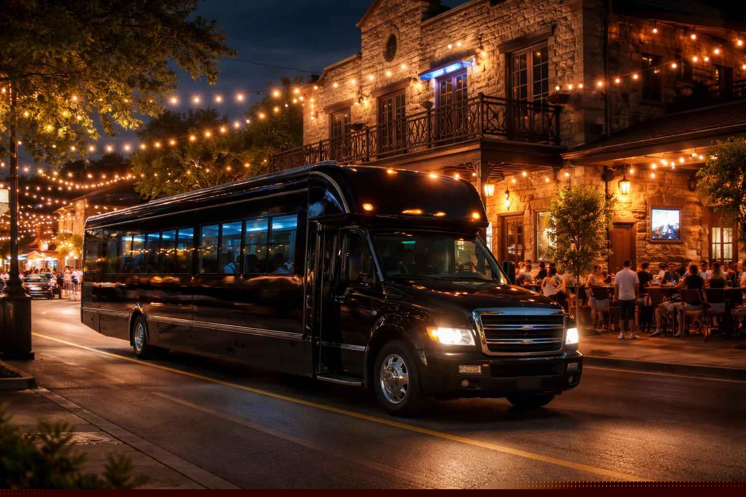 Do You Service Nightlife Areas And Downtown Districts In Marble Falls Texas For Hourly Charters?