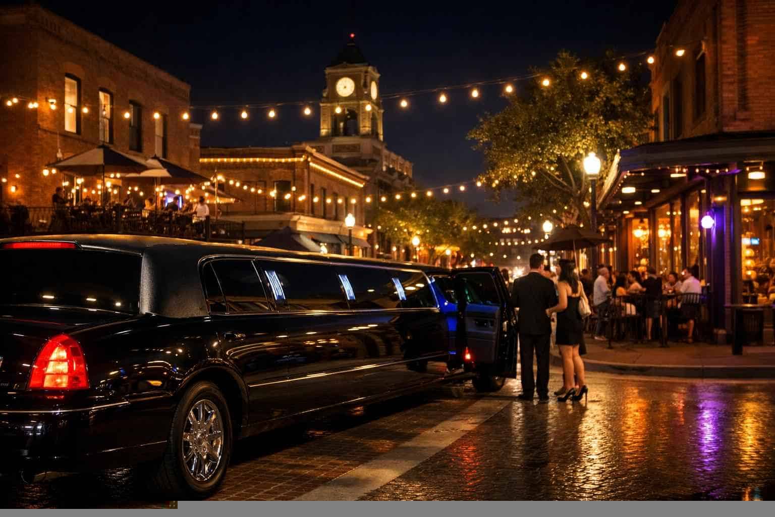 Do You Service Nightlife Areas And Downtown Districts In McKinney Texas For Hourly Charters