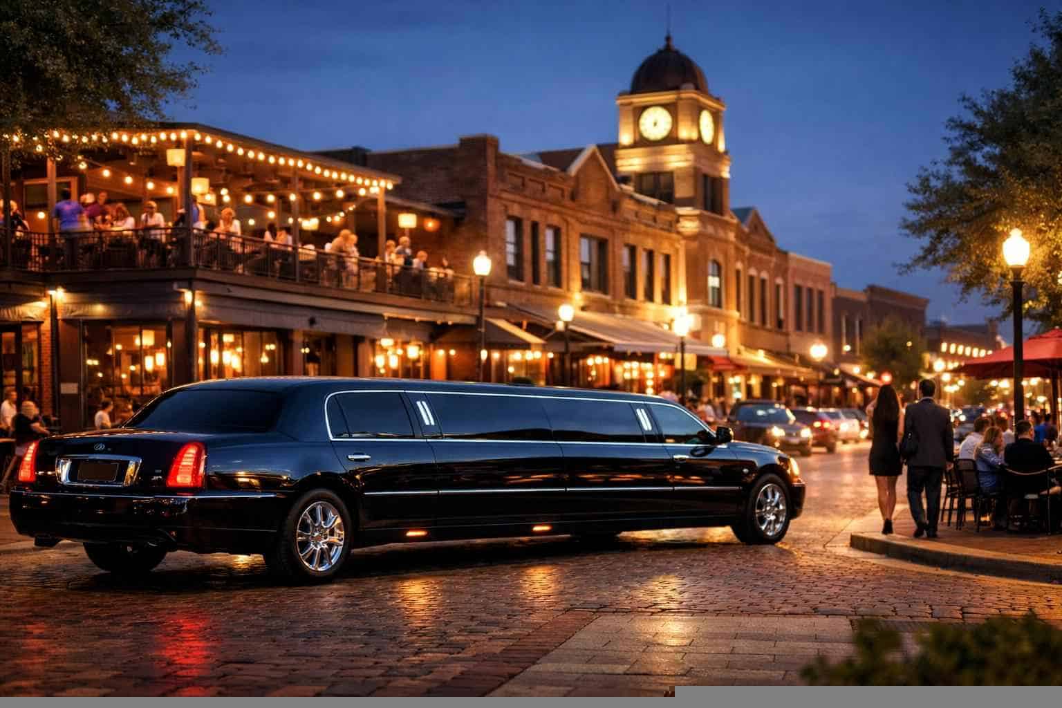 Do You Service Nightlife Areas And Downtown Districts In McKinney Texas For Hourly Charters