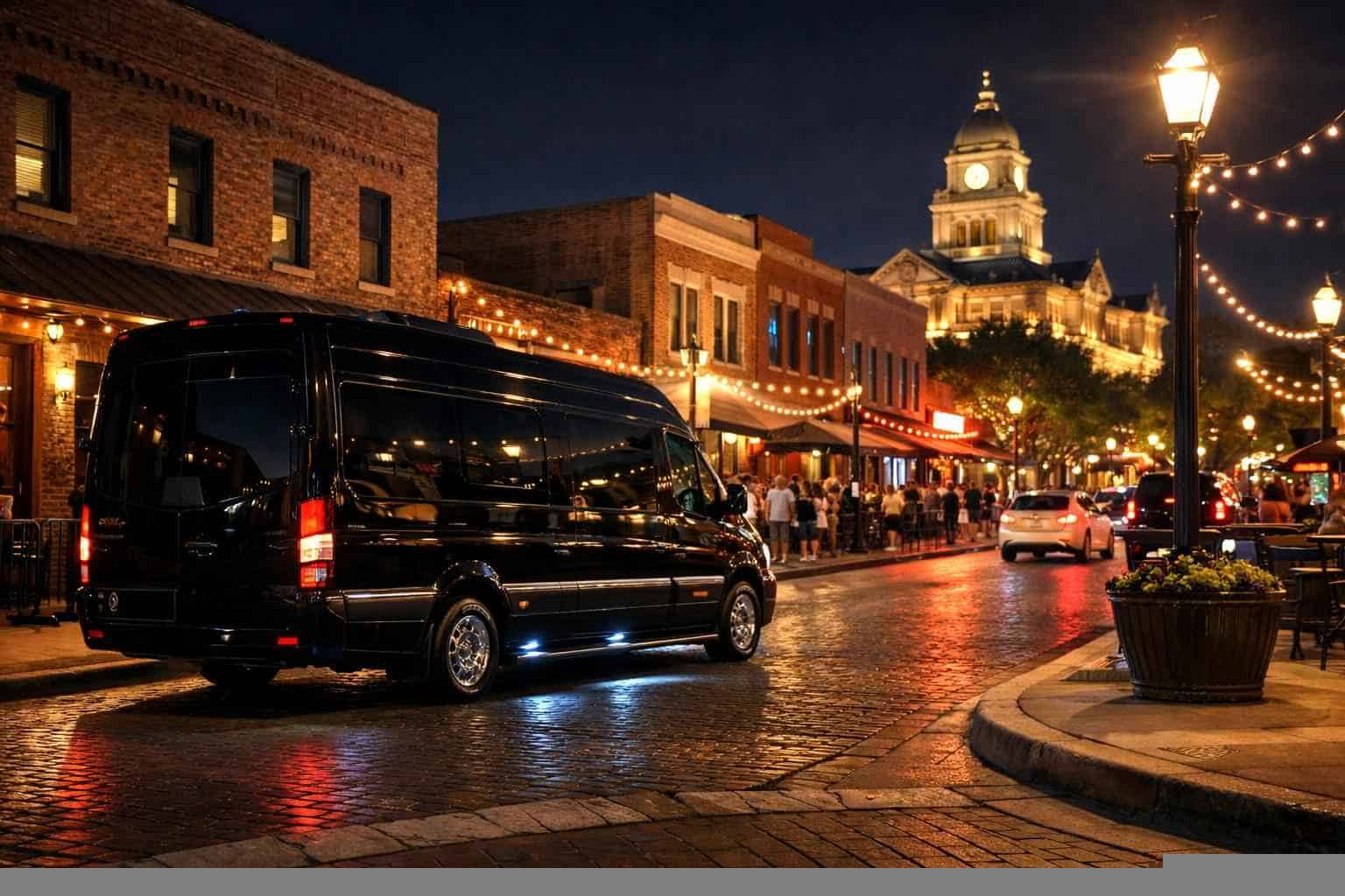 Do You Service Nightlife Areas And Downtown Districts In McKinney Texas For Hourly Charters