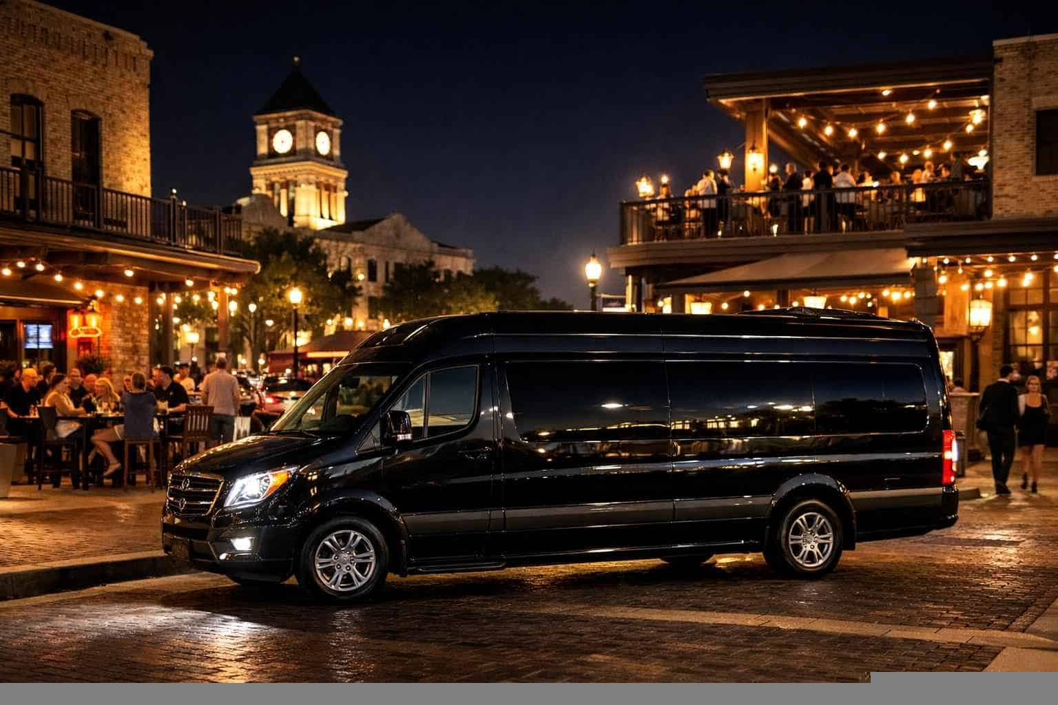 Do You Service Nightlife Areas And Downtown Districts In McKinney Texas For Hourly Charters