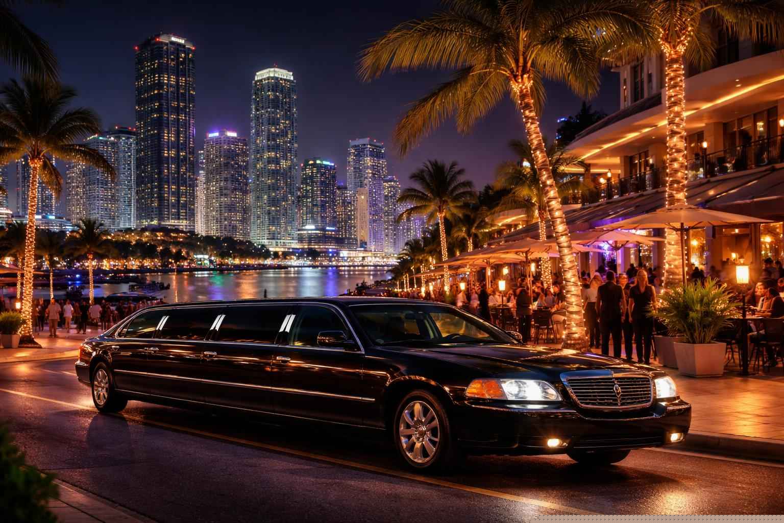 Do You Service Nightlife Areas And Downtown Districts In Miami Florida For Hourly Charters?