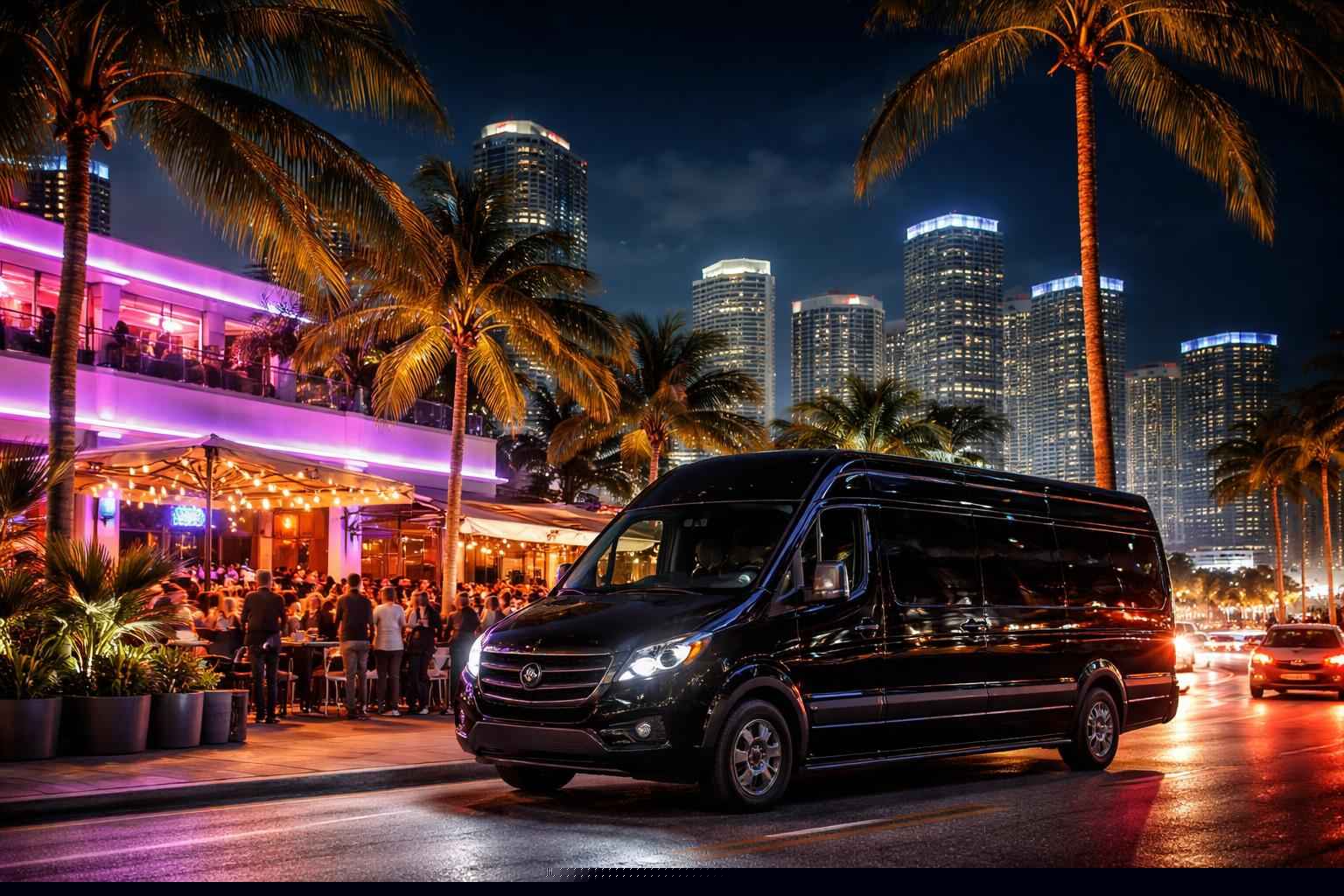 Do You Service Nightlife Areas And Downtown Districts In Miami Florida For Hourly Charters?