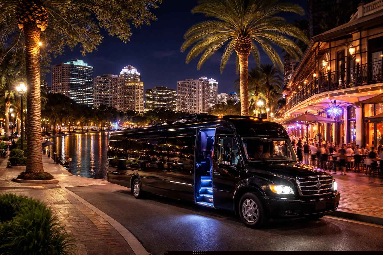 Do You Service Nightlife Areas And Downtown Districts In Orlando Florida For Hourly Charters