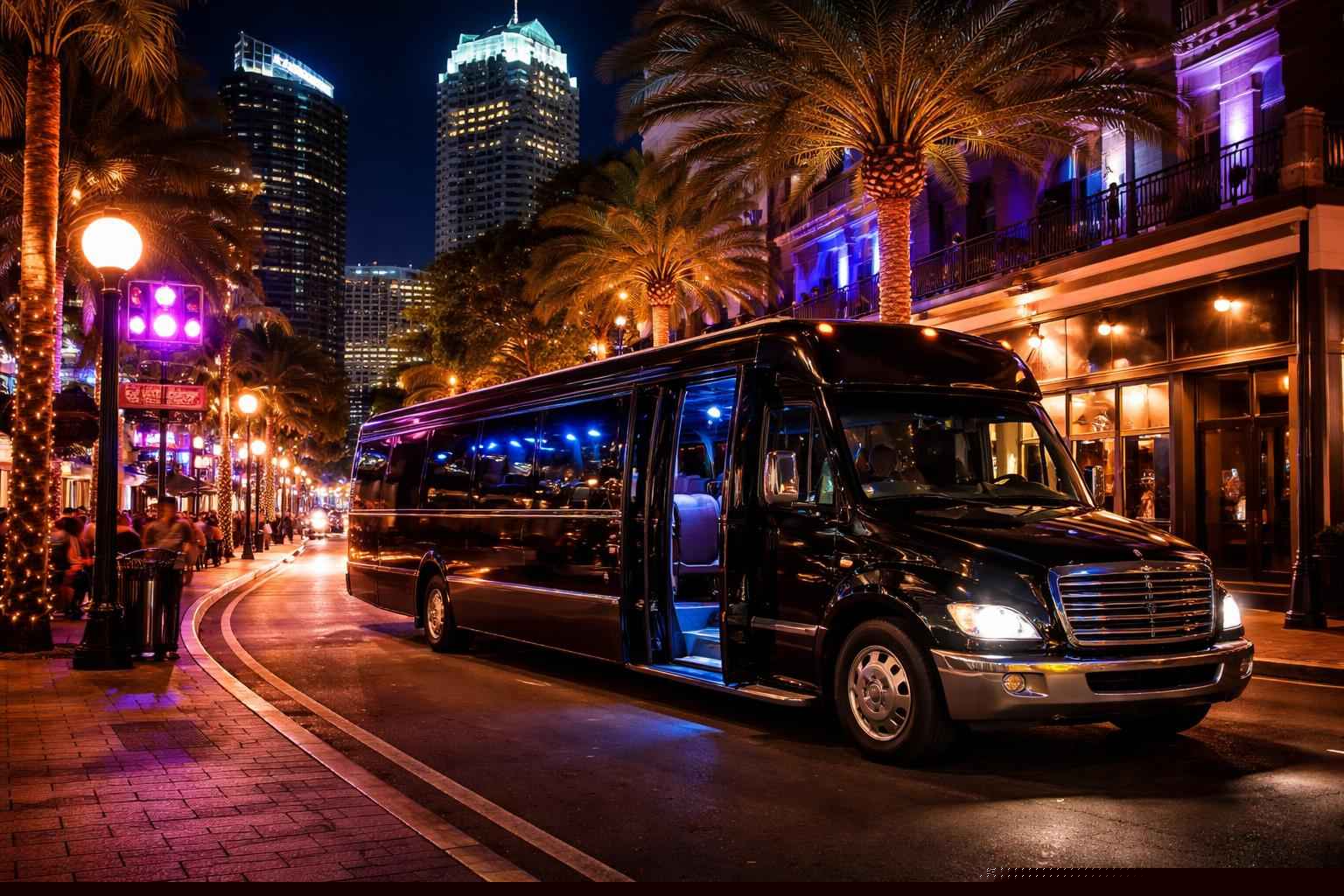 Do You Service Nightlife Areas And Downtown Districts In Orlando Florida For Hourly Charters
