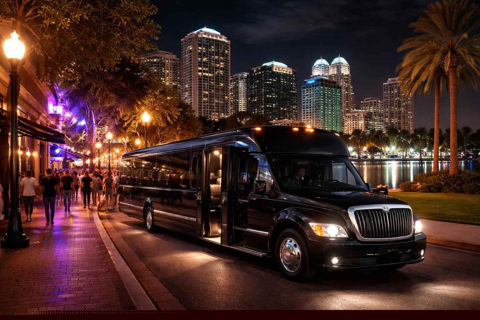 Do You Service Nightlife Areas And Downtown Districts In Orlando Florida For Hourly Charters