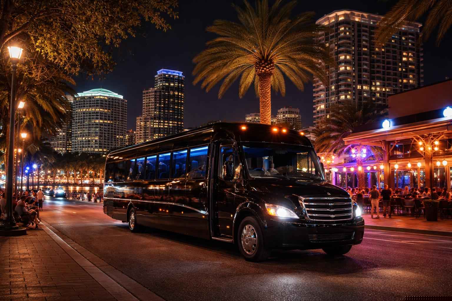 Do You Service Nightlife Areas And Downtown Districts In Orlando Florida For Hourly Charters