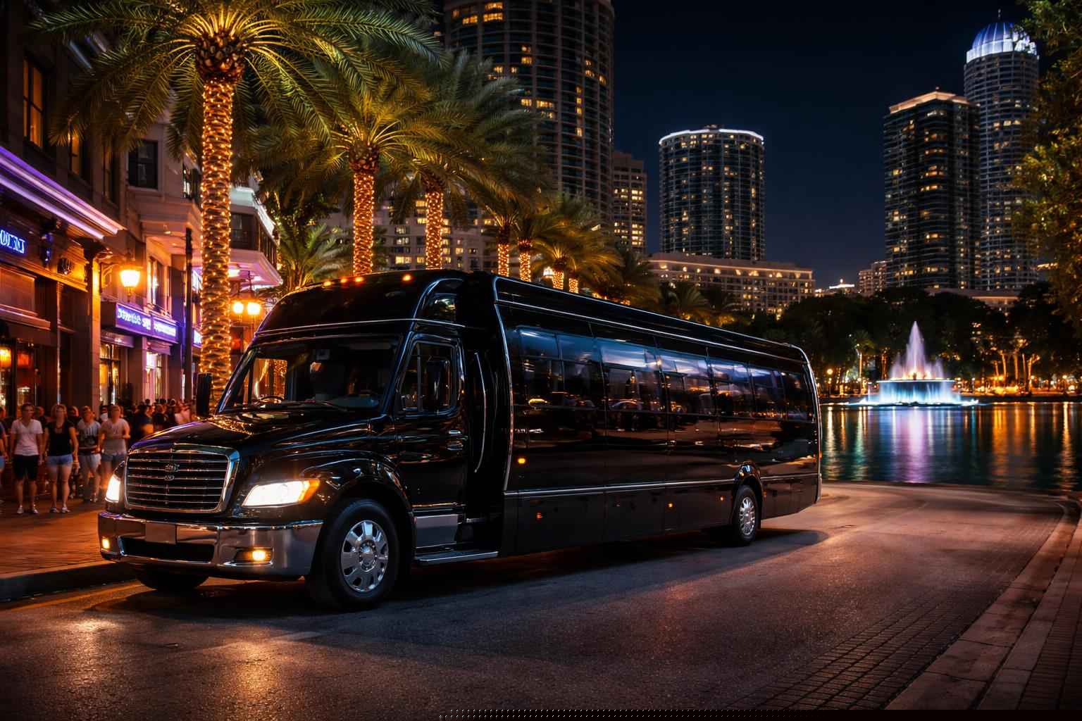 Do You Service Nightlife Areas And Downtown Districts In Orlando Florida For Hourly Charters