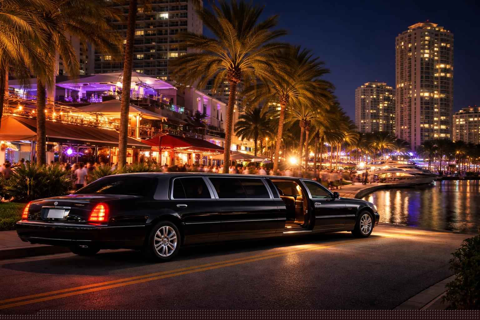 Do you service nightlife areas and downtown districts in St. Petersburg Florida for hourly charters?