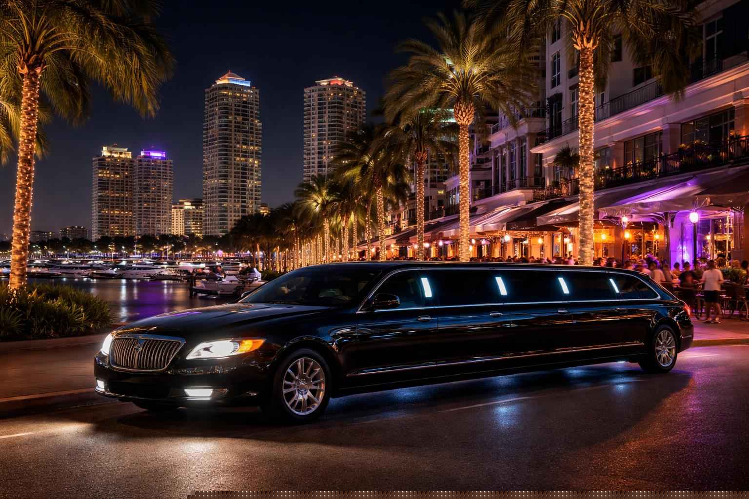 Do you service nightlife areas and downtown districts in St. Petersburg Florida for hourly charters