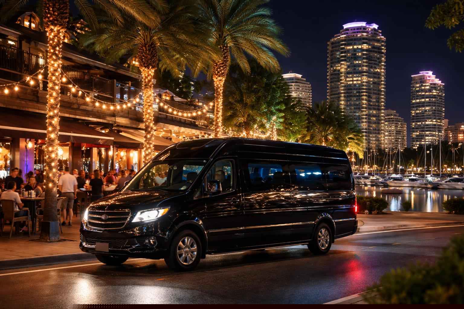 Do you service nightlife areas and downtown districts in St. Petersburg Florida for hourly charters?