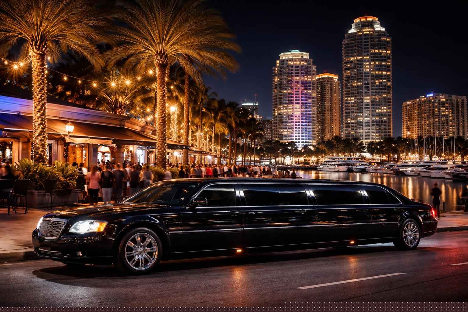 Do you service nightlife areas and downtown districts in St. Petersburg Florida for hourly charters?