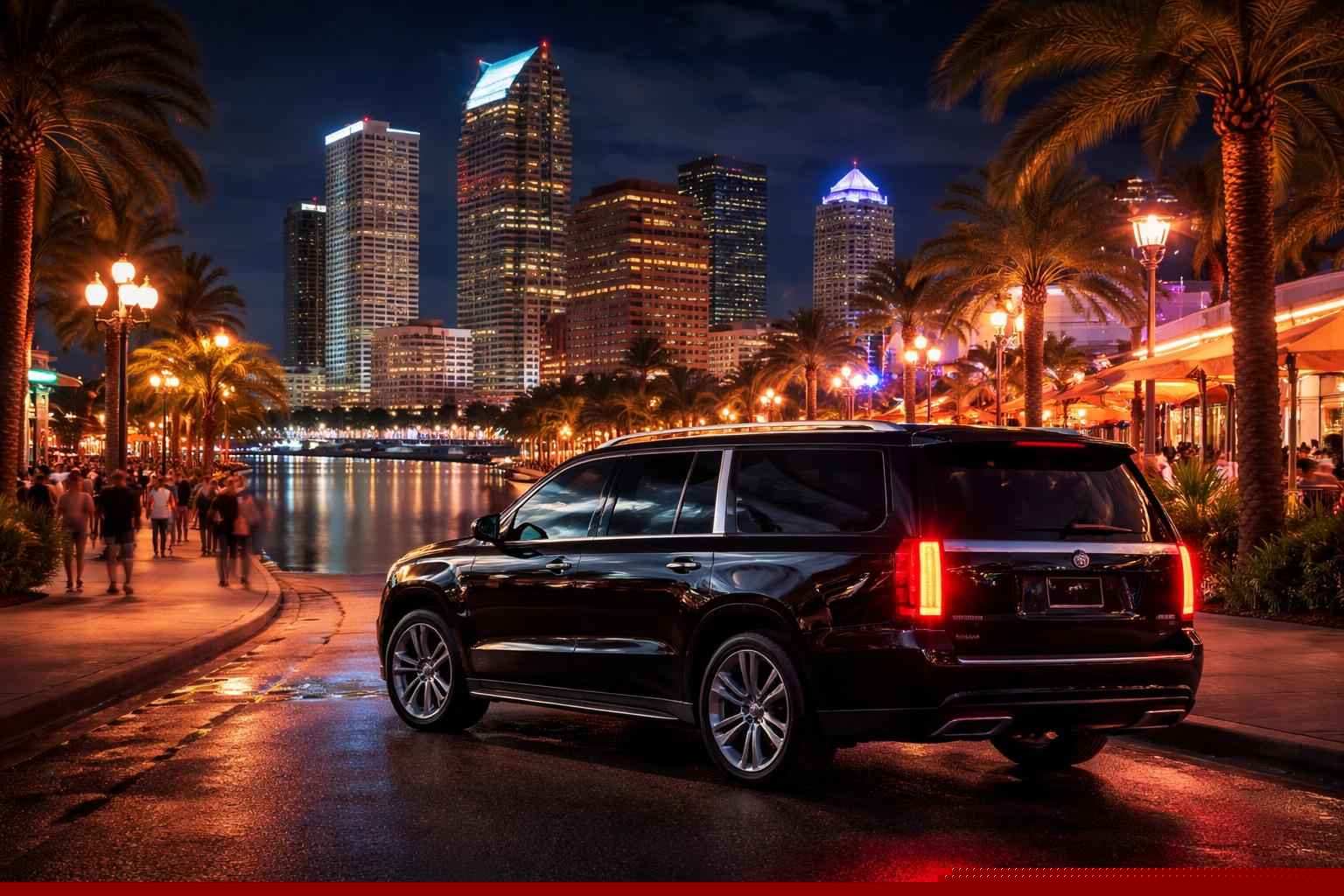 Do you service nightlife areas and downtown districts in Tampa Florida for hourly charters?