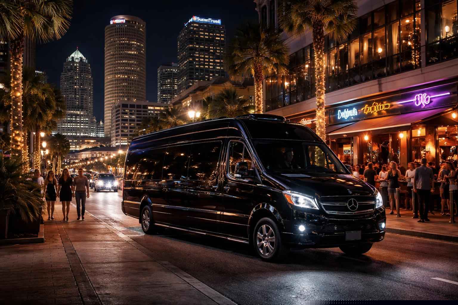 Do You Service Nightlife Areas And Downtown Districts In Tampa Florida For Hourly Charters