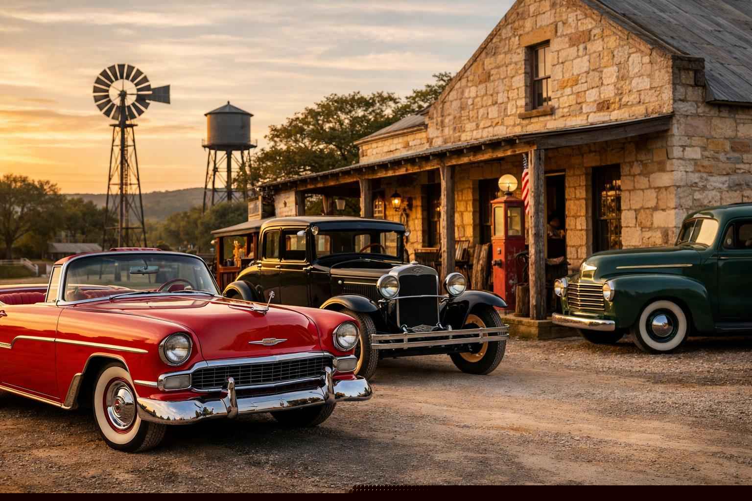Vintage Limos And Historic Cars Fredericksburg TX