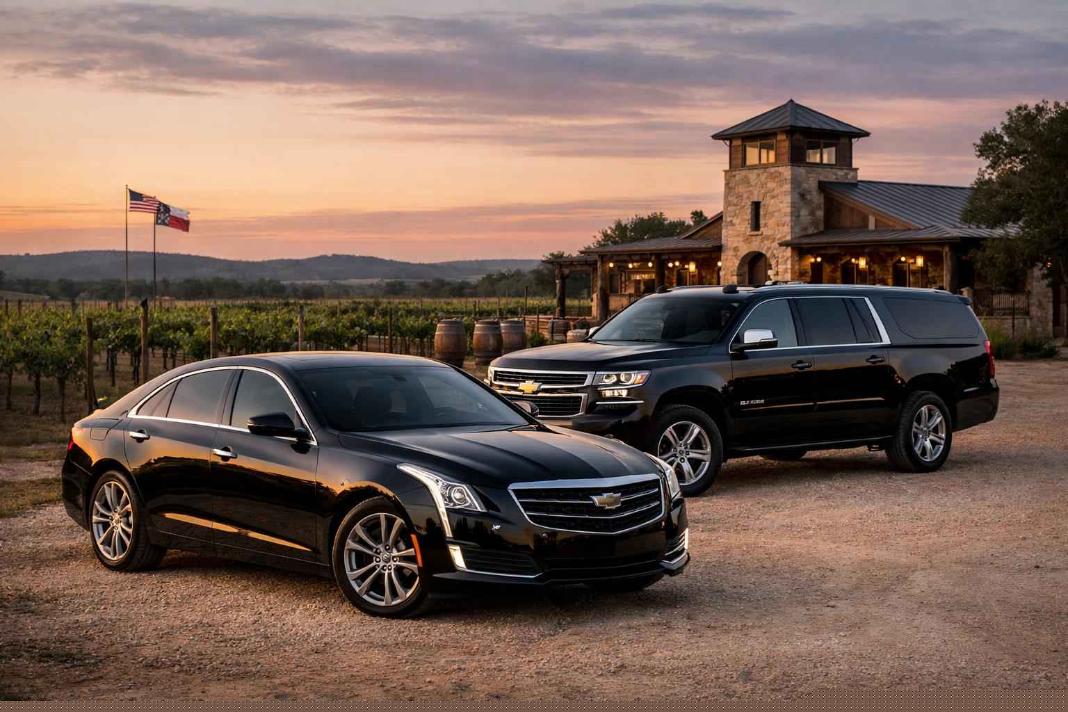 Fredericksburg Texas Black Cars