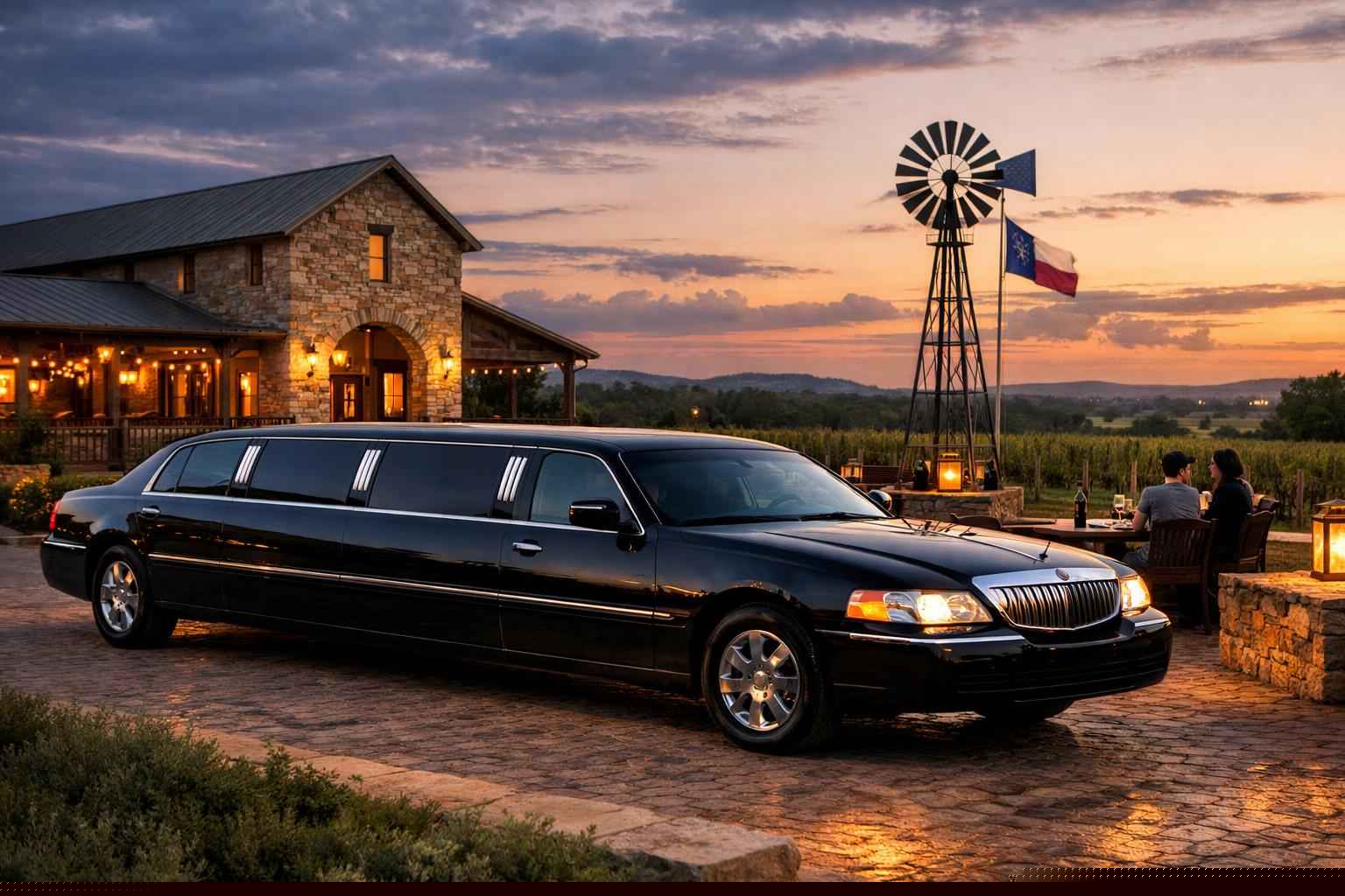 Fredericksburg Texas Black Limos