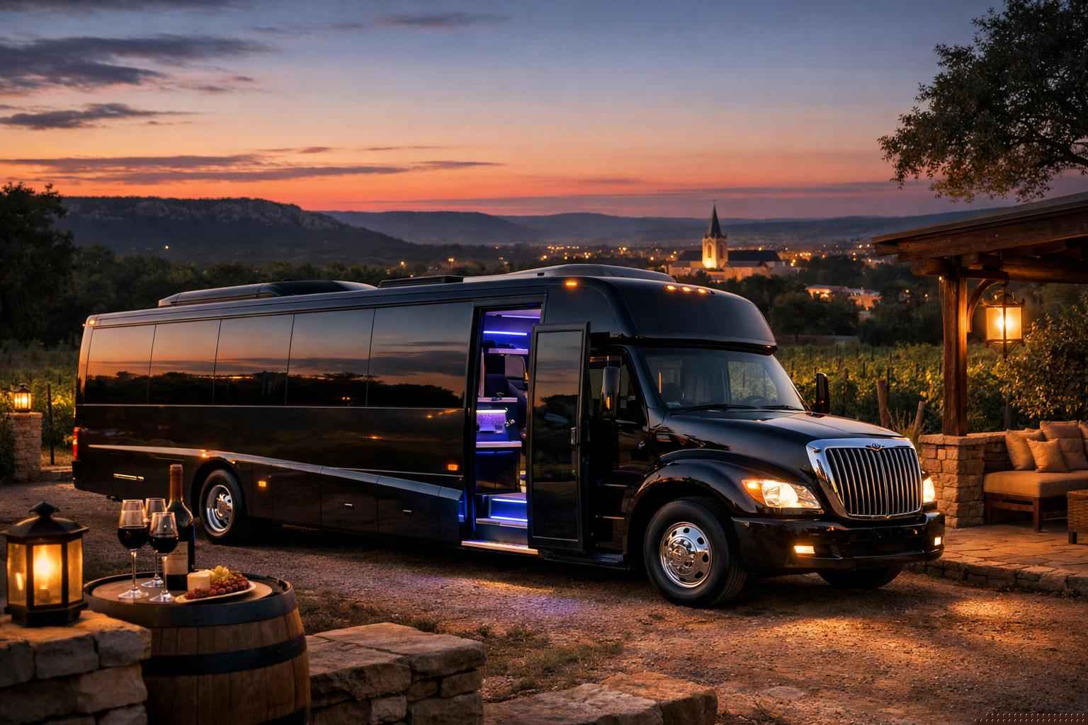 Fredericksburg Texas Limo Bus Service