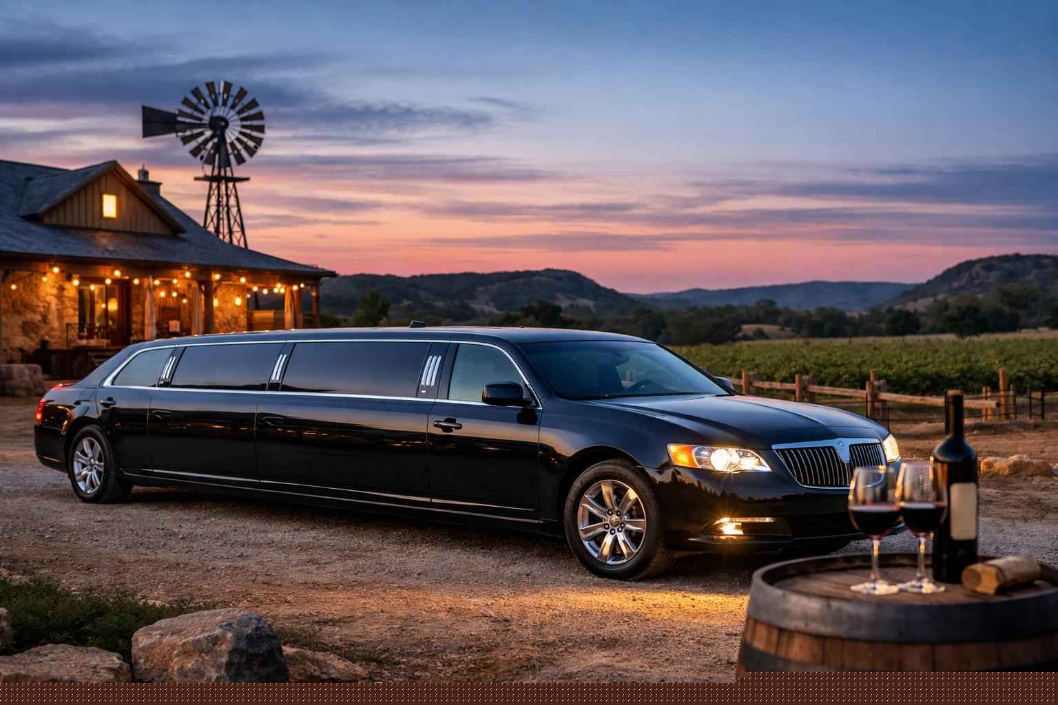 Chauffeured Limo Service In Fredericksburg TX