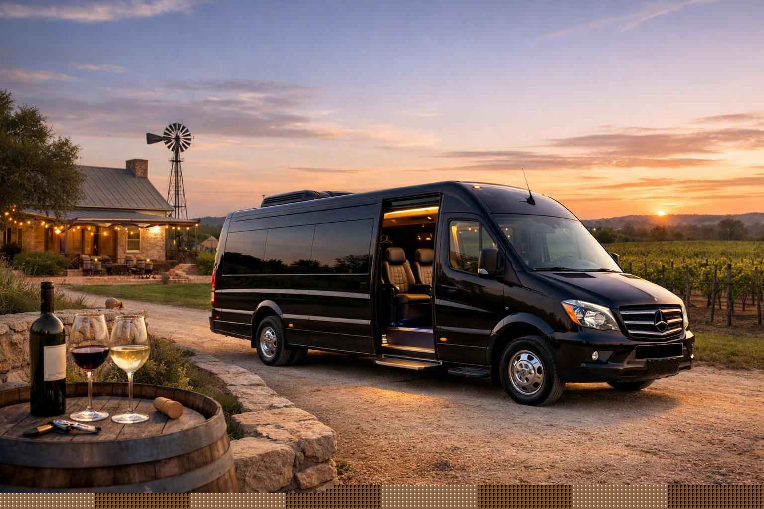 Fredericksburg Texas Group Shuttle Service