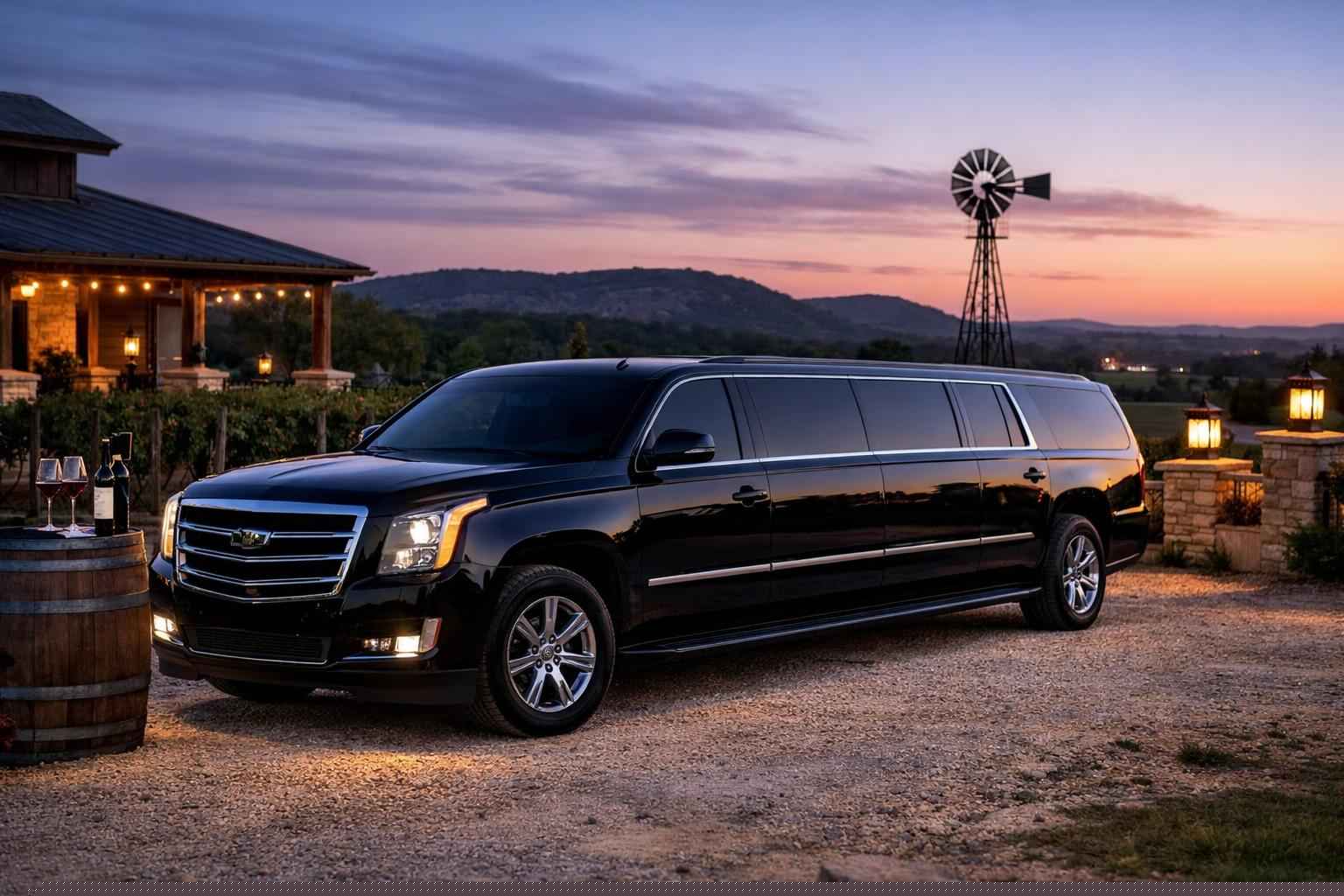 Luxury SUV Limo Service Fredericksburg Texas