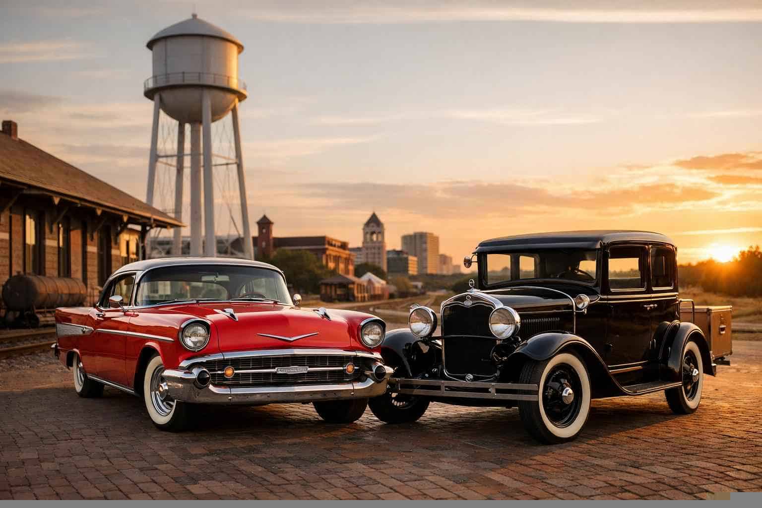 Frisco Texas Antique Vehicles