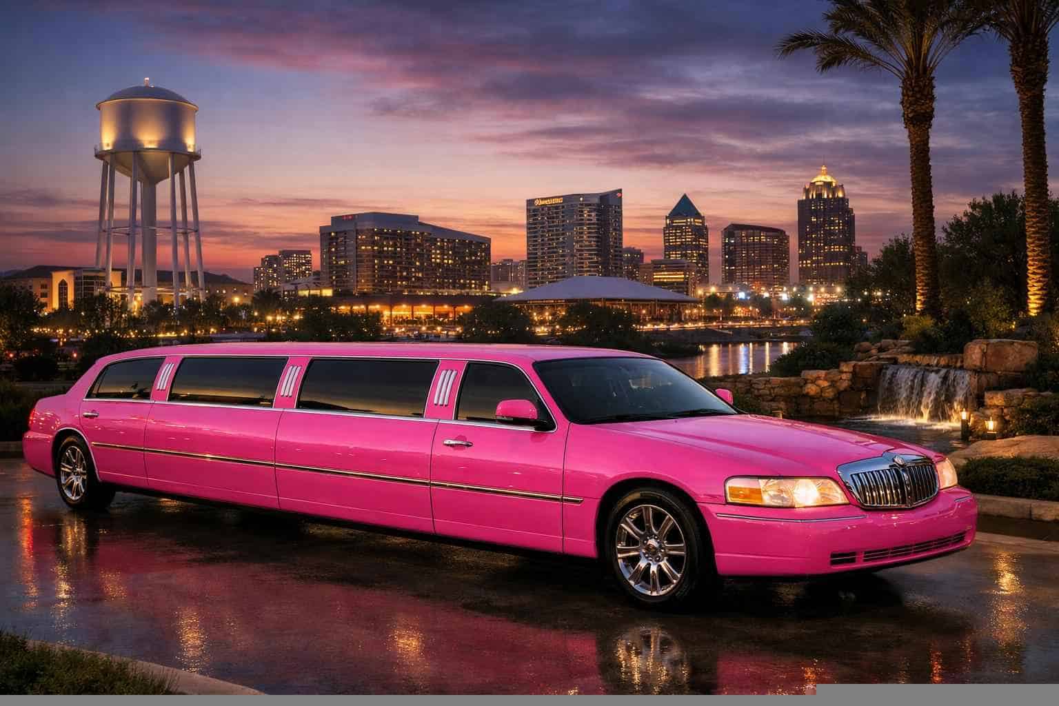 Frisco Texas Pink Limos