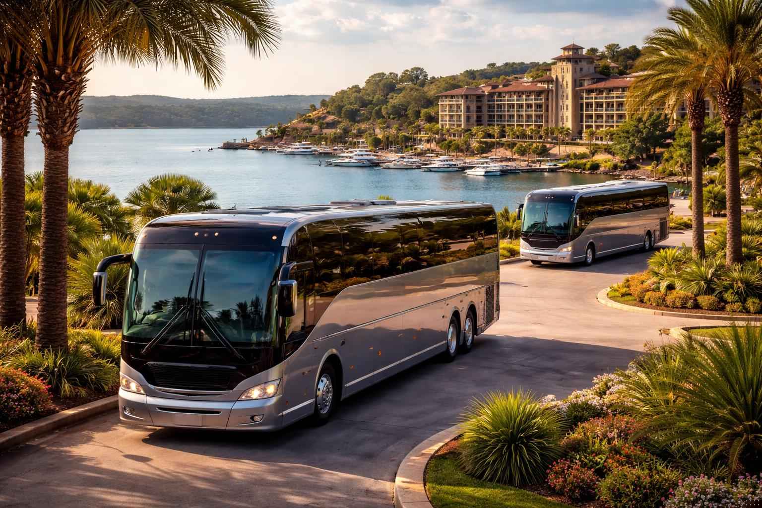 Motor Coach and Minibus Rentals in Horseshoe Bay
