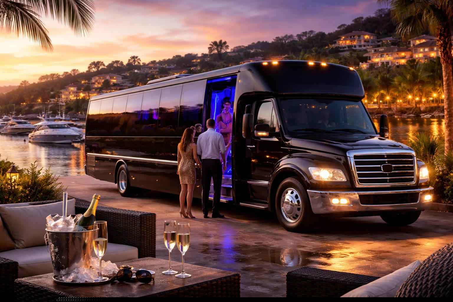 Luxury Party Bus Service in Horseshoe Bay