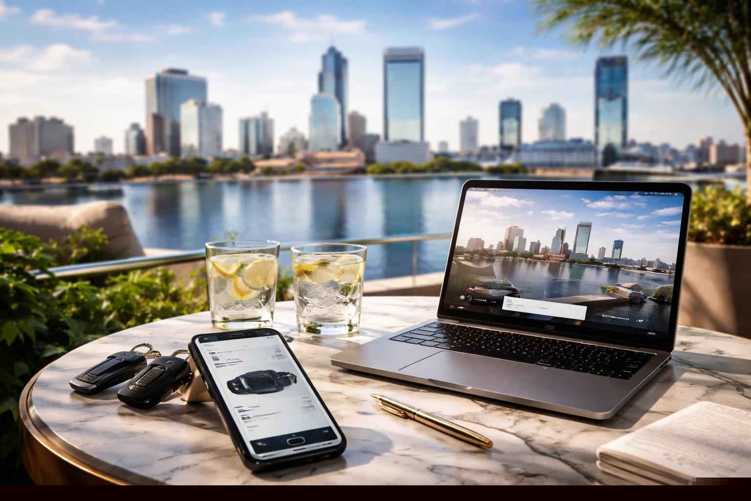 How do I get an instant quote for a trip in Jacksonville Florida?