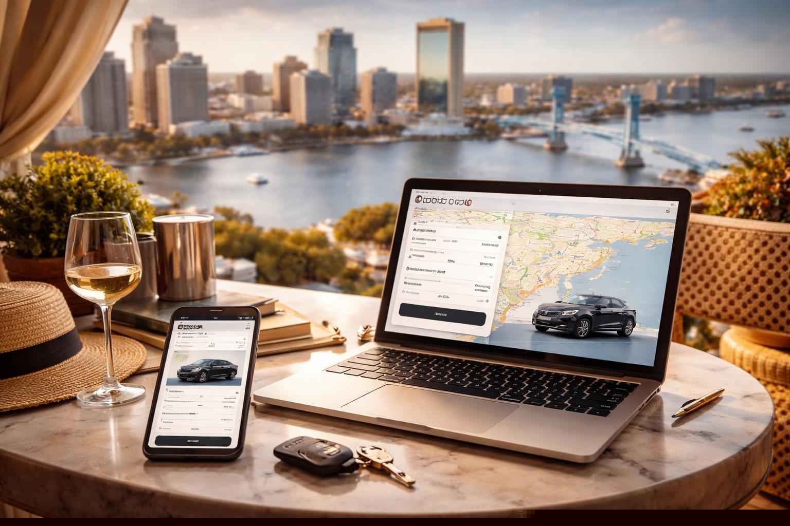 How do I get an instant quote for a trip in Jacksonville Florida?
