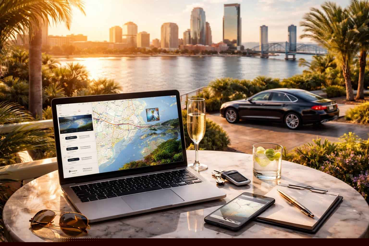 How do I get an instant quote for a trip in Jacksonville Florida