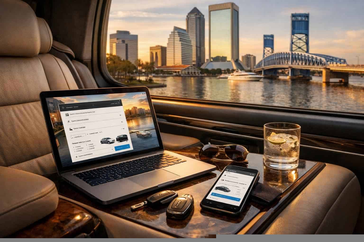How do I get an instant quote for a trip in Jacksonville Florida?