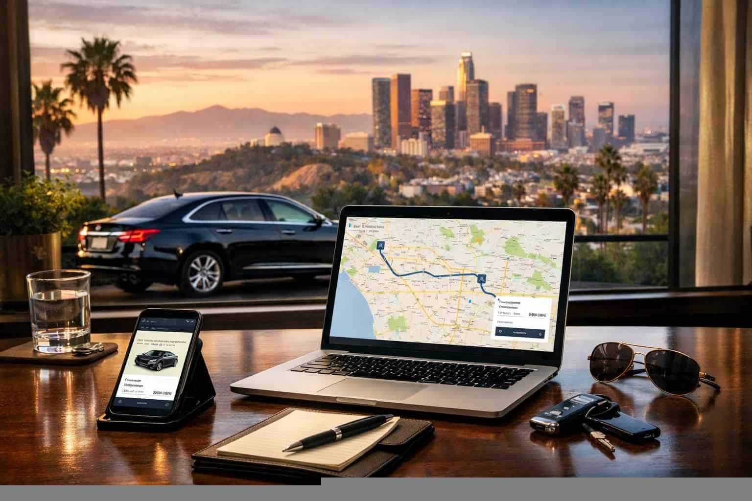 How do I get an instant quote for a trip in Los Angeles California?