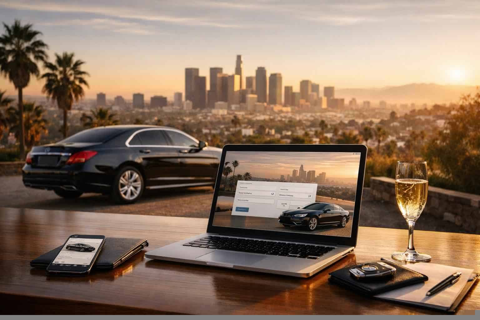 How do I get an instant quote for a trip in Los Angeles California?
