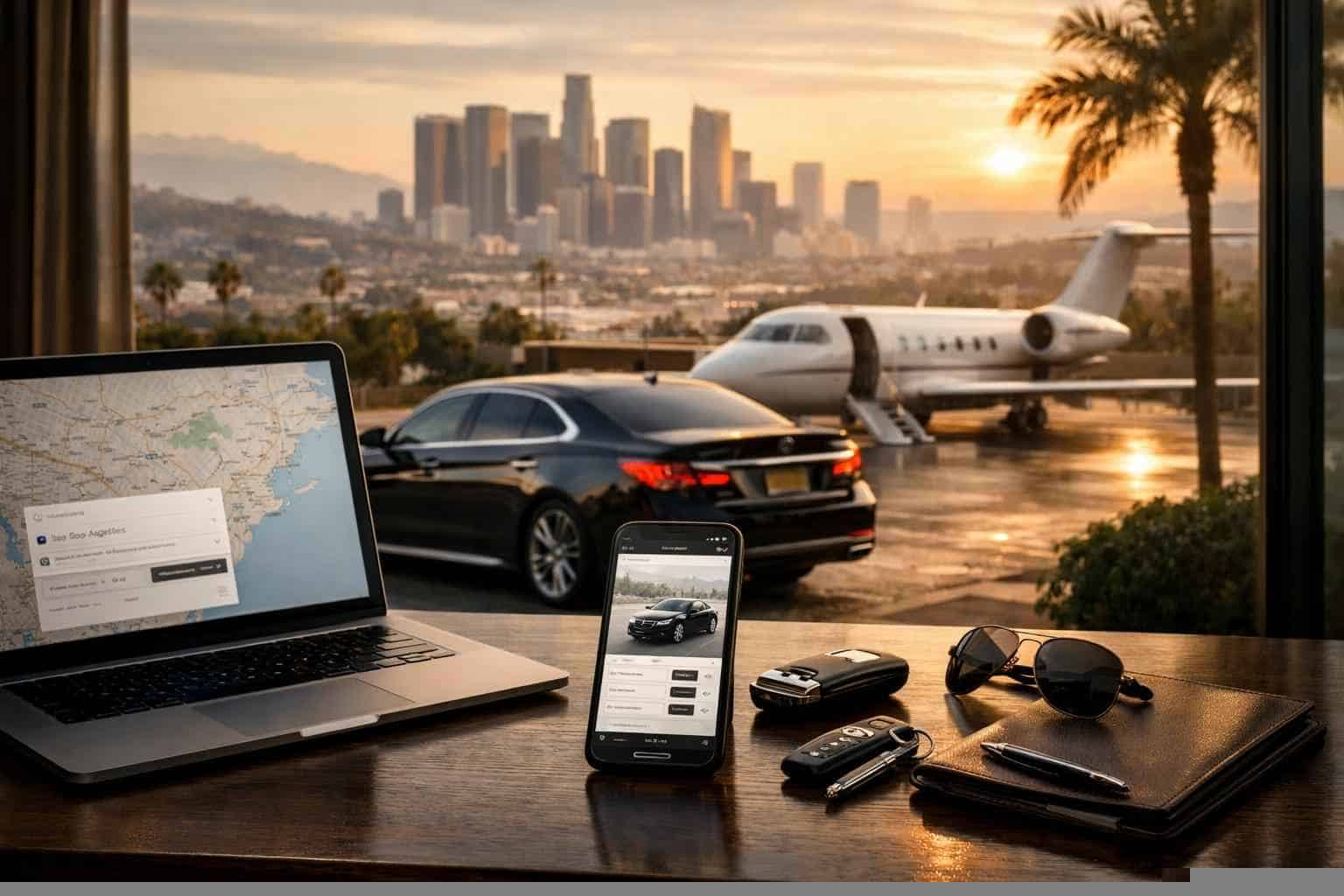 How do I get an instant quote for a trip in Los Angeles California?