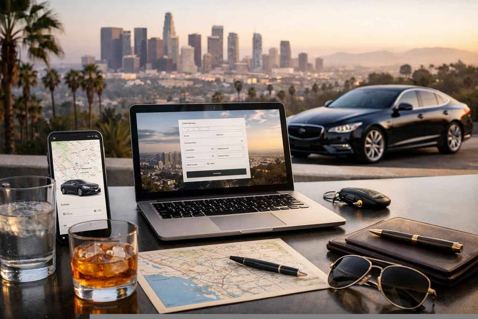 How Do I Get An Instant Quote For A Trip In Los Angeles California