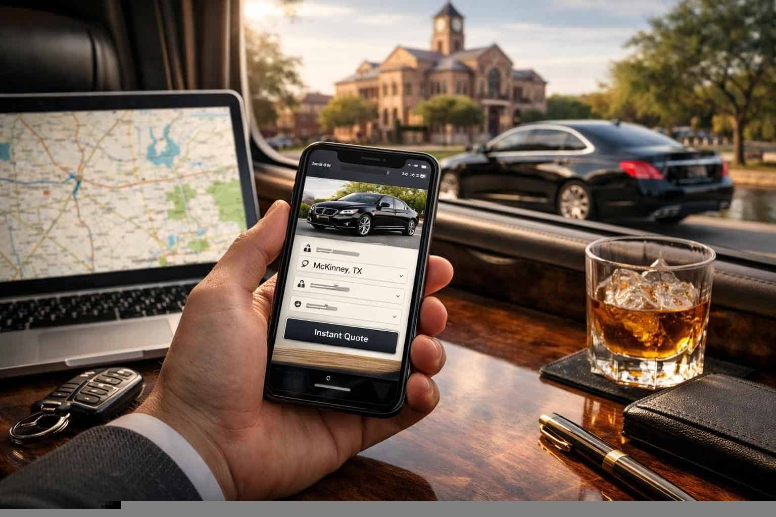 How do I get an instant quote for a trip in McKinney Texas?