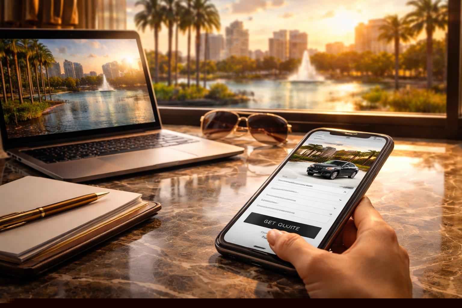 How Do I Get An Instant Quote For A Trip In Orlando Florida?