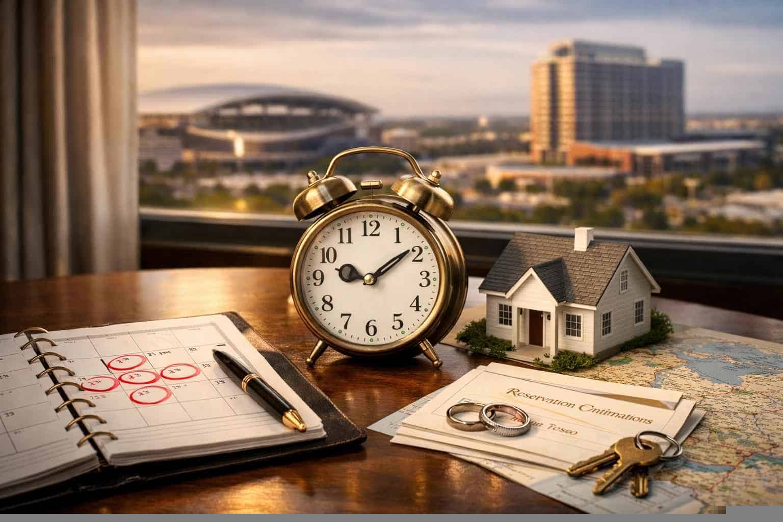 How Far In Advance Should I Reserve Peak Dates In Frisco Texas?